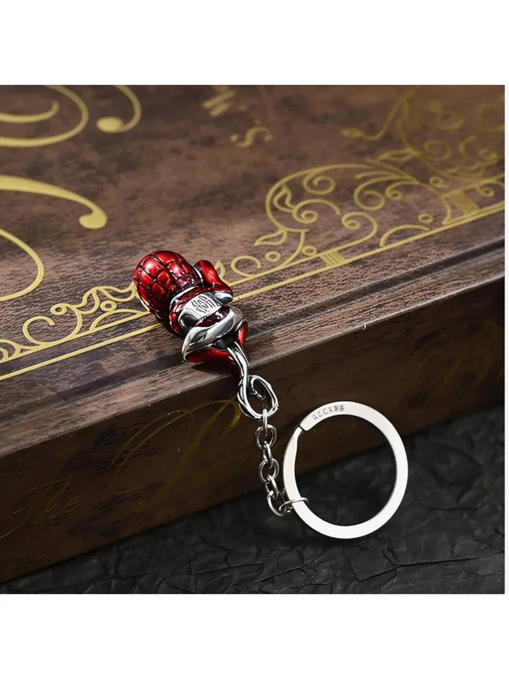 Spider Keychain Charm for Backpack - Unique Gift Boxed Accessory